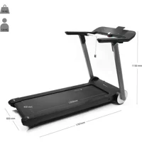 Rebuwo RZ-20 Plus 150 Kg Kapasiteli Katlanabilir Koşu Bandı Siyah