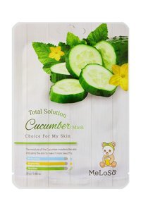 Dr. Meloso Total Solutions Aloe Veralı Nemlendiricili Kağıt Yüz Maskesi