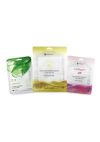 Jkosmec Green Tea-Solution Snail-Solution Collagen Nemlendiricili Soyulabilir Kağıt Yüz Maskesi