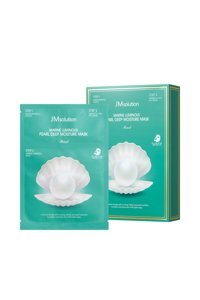 Jmsolution Marine Luminous Pearl Lift- Nemlendiricili Soyulabilir Kağıt Yüz Maskesi