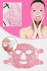 Xolo Buz Press Sıcak Press Anti Stres Pembe Nemlendiricili Jel Yüz Maskesi