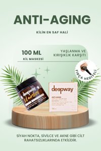 Deep Way Anti-Aging Killi Nemlendiricili Krem Yüz Maskesi 100 ml