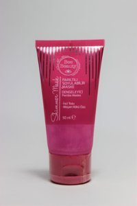 Bee Beauty Parıltılı Dengeleyici Pembe Soyulabilir Jel Yüz Maskesi 50 ml