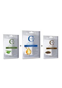 Claderm Collagen-Coffee Killi Aloe Veralı Nemlendiricili Kağıt Yüz Maskesi 20 ml