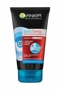 Garnier 3'Ü 1 Arada Kömürlü Krem Yüz Maskesi