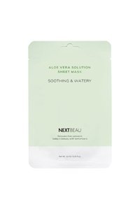 Bıspack Nextbeau Ekstra Nemlendirici Rahatlatıcı Aloe Veralı Nemlendiricili Kağıt Yüz Maskesi 22 ml