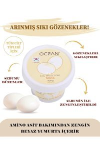 Ocean Egg Mask Wash Off Soft Scrub Nemlendiricili Soyulabilir Krem Yüz Maskesi