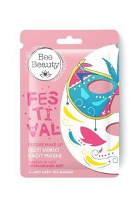 Bee Beauty Before Make-Up Nemlendiricili Kağıt Yüz Maskesi