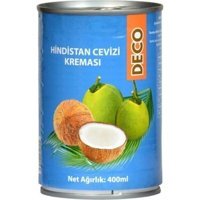 Deco Hindistan Cevizli Yemeklik Krema 400 ml