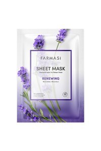 Farmasi Lavantalı Nemlendiricili Kağıt Yüz Maskesi