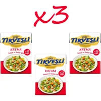 Tikveşli Yağlı Yemeklik Krema 3x200 ml