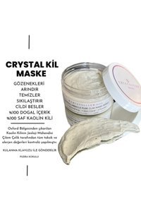 Crystalclem Beauty Pure Clay Killi Nemlendiricili Krem Yüz Maskesi