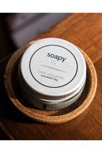 Soapy Co Pure Elegance Kuru Ve Hassas Ciltler Vegan Killi Nemlendiricili Krem Yüz Maskesi 50 ml
