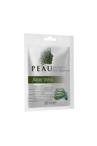 Peau Aloe Vera Killi Aloe Veralı Nemlendiricili Krem Yüz Maskesi 20 ml