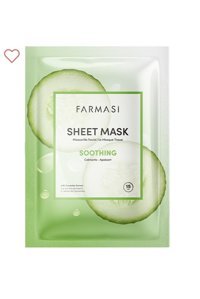 Farmasi Lavanta Salatalık ve Narlı Aloe Veralı Nemlendiricili Kağıt Yüz Maskesi