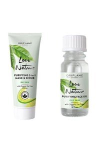 Oriflame Love Nature Krem Yüz Maskesi