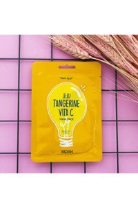 Miniso All Day Jeju Mandalina C Vitamini Nemlendiricili Soyulabilir Kağıt Yüz Maskesi