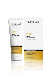 Cliniclab Pro Gold Nemlendiricili Soyulabilir Jel Yüz Maskesi 150 ml