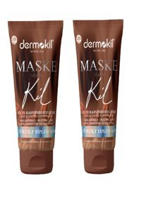 Dermokil Kahve Killi Nemlendiricili Soyulabilir Jel Yüz Maskesi 2x75 ml