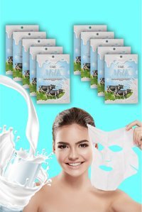 Dahaus Xlm151 Nemlendiricili Kağıt Yüz Maskesi 10 Adet