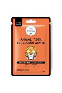 Bee Beauty Tiger Kolajen Kağıt Yüz Maskesi