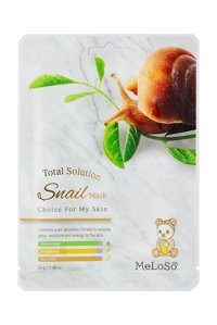 Dr. Meloso Snail Maske Nemlendiricili Kağıt Yüz Maskesi