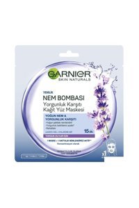 Garnier Yorgunluk Karşıtı Nemlendiricili Kağıt Yüz Maskesi 28 gr