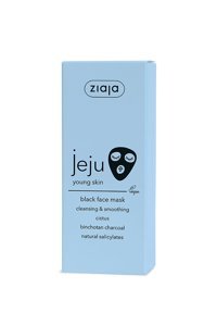 Ziaja Jeju Siyah Krem Yüz Maskesi 50 ml