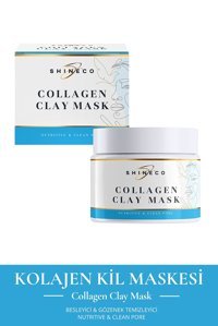 Shineco Collagen Clay Mask Killi Krem Yüz Maskesi 50 ml
