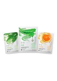 Jkosmec Green Tea-C Vitamin Aloe Veralı Nemlendiricili Kağıt Yüz Maskesi