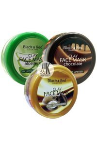 Black & Red Killi Aloe Veralı Nemlendiricili Krem Yüz Maskesi 3x400 ml