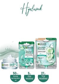 Garnier Yorgunluk Karşıtı Soğutucu Nemlendiricili Jel Yüz Maskesi 27+5 gr