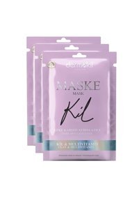 Dermokil Leke Karşıtı Ve Aydınlatıcı Killi Nemlendiricili Krem Yüz Maskesi 3x15 ml