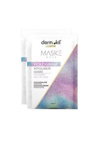 Dermokil Hologram Killi Nemlendiricili Soyulabilir Kağıt Yüz Maskesi 2x15 ml