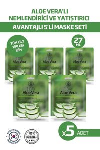 Med:B Aloe Veralı Nemlendiricili Soyulabilir Kağıt Yüz Maskesi