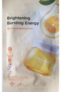 Frudia Brightening Bursting Energy Nemlendiricili Kağıt Yüz Maskesi