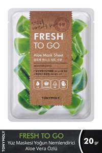 Tonymoly Fresh To Go Aloe Veralı Nemlendiricili Kağıt Yüz Maskesi