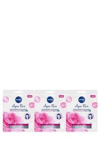 Nivea Aqua Rose Nemlendiricili Kağıt Yüz Maskesi 3 Adet