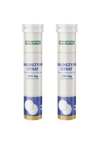 Aksu Vital Magnezyum Sitrat Yetişkin Mineral 2x20 Adet