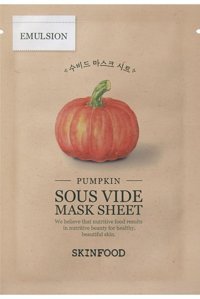 Skinfood Pumpkin Sous Vide Nemlendiricili Kağıt Yüz Maskesi 24 ml