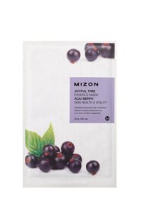 Mizon Joyful Time Essence Mask Acai Berry - Acai Üzümü Nemlendiricili Soyulabilir Kağıt Yüz Maskesi