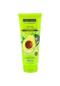 Freeman Avakado Ve Yulaf Ezmeli Killi Nemlendiricili Krem Yüz Maskesi 175 ml