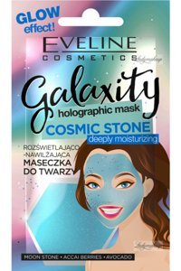 Eveline Galaxity- Kozmik Taşlı Nemlendiricili Kağıt Yüz Maskesi 2 Adet