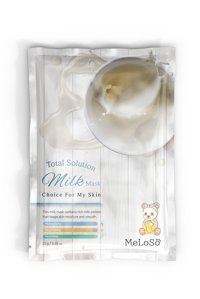 Dr. Meloso Total Solutions Süt Özü Nemlendiricili Kağıt Yüz Maskesi