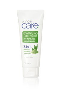 Avon Care Çay Ağacı Yaprakları Özleri Ve Kaolin Kili Içeren Matlaştırıc Killi Krem Yüz Maskesi 75 ml