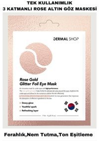 Dermal Glitter Foil Nemlendiricili Jel Yüz Maskesi 4 gr