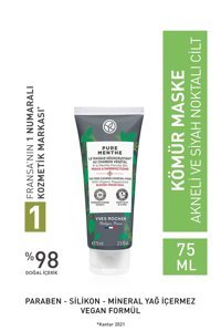 Yves Rocher Pure Menthe Krem Yüz Maskesi 75 ml