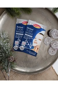 Schaebens Retinol Kağıt Yüz Maskesi 2 Adet