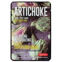 Dermal Artichoke Facial Nemlendiricili Kağıt Yüz Maskesi 10 Adet