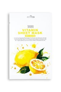 Tenzero C Vitamini Içeren Nemlendirici Ve Aydınlatıcı Nemlendiricili Kağıt Yüz Maskesi 30 ml